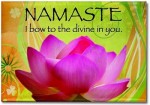 Namaste - I bow to the divine in you ... Magnet