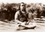 Paramhansa Yogananda Photo - Beach - 5x7 Sepia