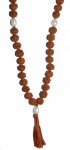 Kriya Mala - Rudraksha with Pearl Counters - 42" 