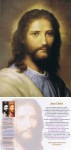 Jesus Christ Picture - Blue - 5x7 Cardstock Print