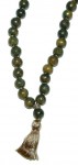 Mala - Green Sandalwood OM