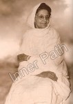 Anandamayi Ma Photo - At Peace - Sepia 5x7
