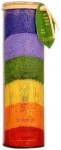 Chakra Jar Candle - Multi Color