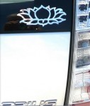 Chrome Sticker