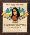 Paramhansa Yogananda Commemorative Calendar - 1993